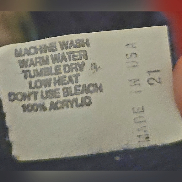 Vintage Clifton Place Pixelated Navy Pastel Aztec Mock Neck Knit Sweater Size 21 - Picture 4 of 6